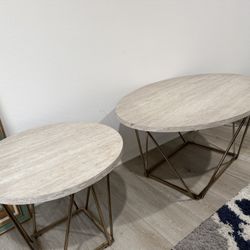 Coffee Table And Two Side Tables