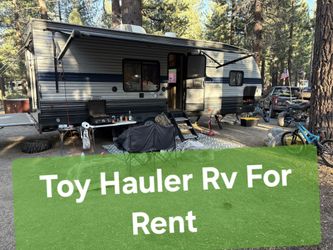 Toy hauler Rv, sleeps 6