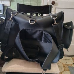  Black Motorcycle Bag