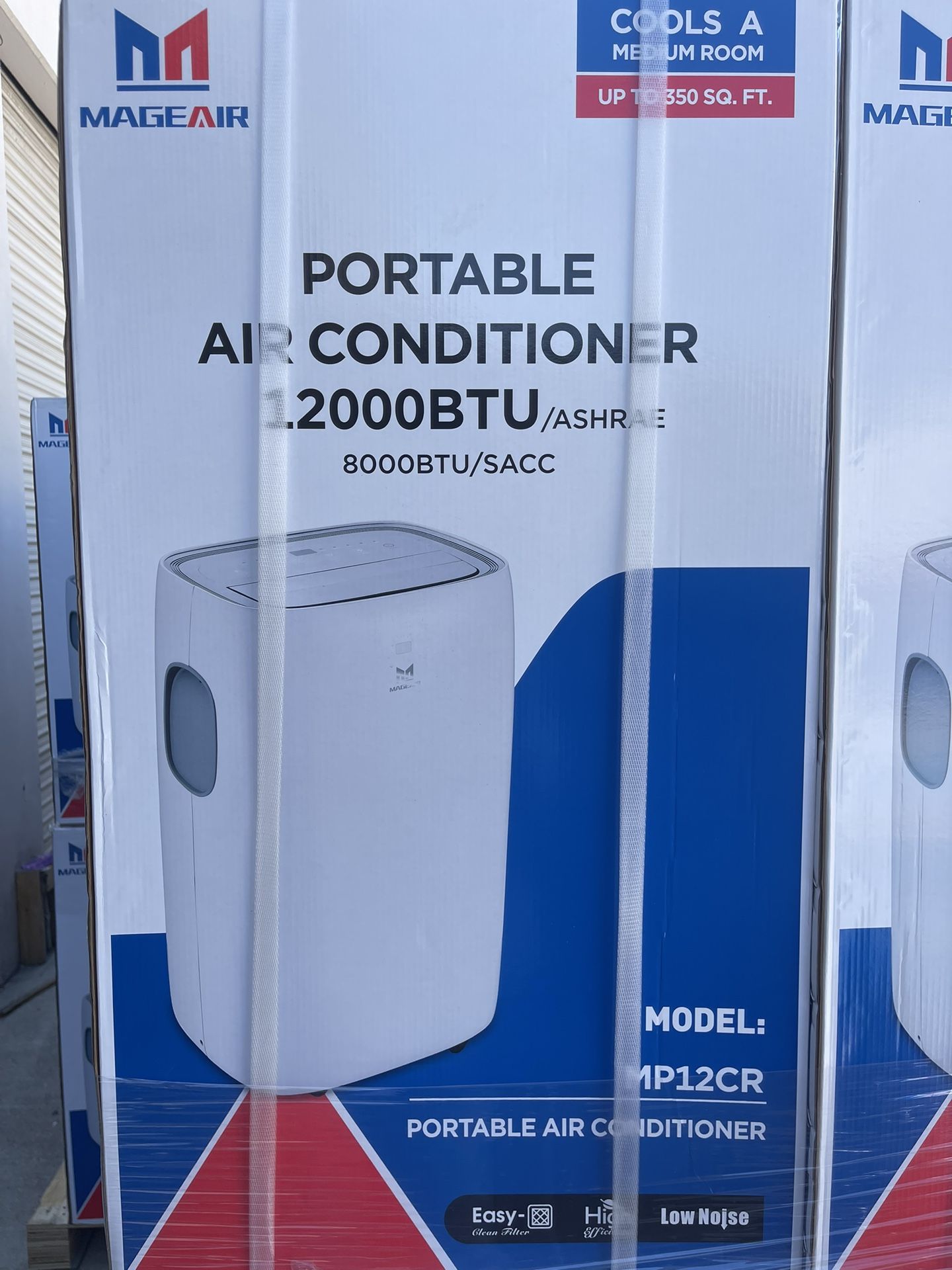 12,000 Btu Portable Air Conditioner /Window AC With Complete Kits