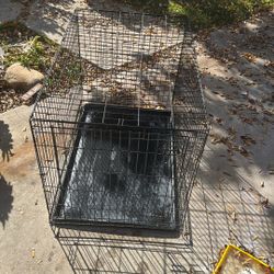 Large Breed Dog Crate CLEANED