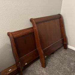 Wood Twin Bed Frame Only 