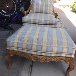 Chair And Ottoman 