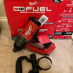 Milwaukee 2867-20 M-8 FUEL ONE-KEY Brushless 1 in. Impact Wrench with Friction Ring (Tool-Only)