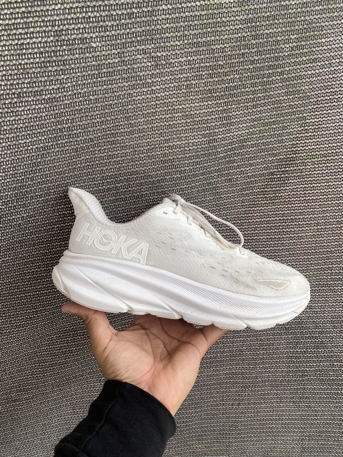 Hoka One One Clifton 9 Low Triple White
