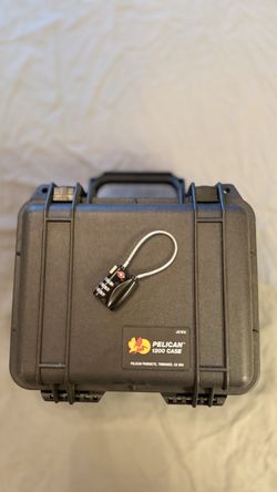 Pelican 1200 Hard Case with Removable Jars, Foam and Lock