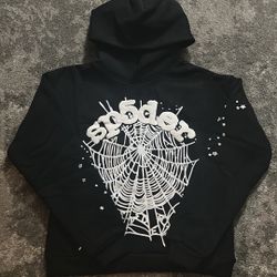 🚨BRAND NEW🚨Black Sp5der Hoodie🛍️🔌