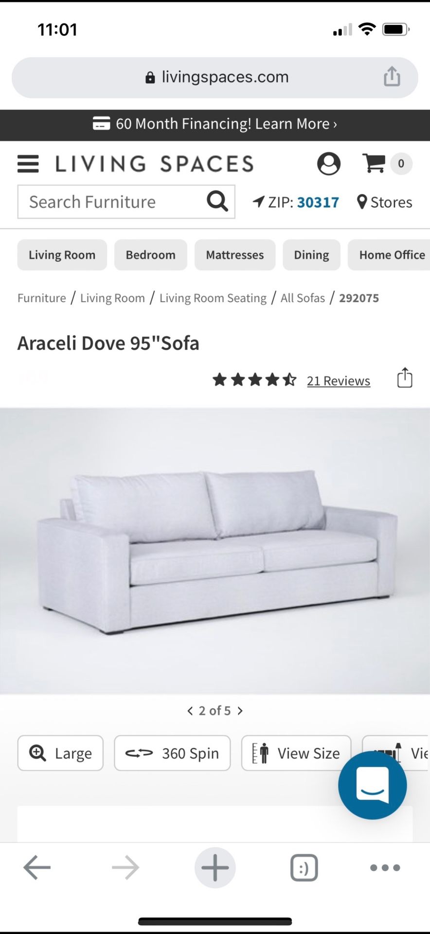 Price Drop Sofa
