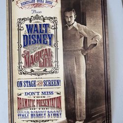 RARE Walt Disney A Magical Life Event 12x18 Poster