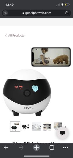 Ebo SE Interactive Robot Smart-camera 