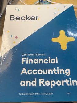Becker CPA Exam Review – Financial Accounting and Reporting (FAR), V1.0
