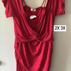 New Women's Top Available In Size 2X And 3X 