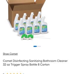 Comet Disinfectant Bathroom Cleaner 