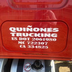 semi truck decals / trailer decals