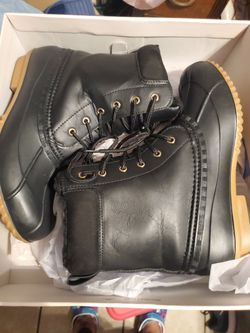 Ladies Black Duck Boots