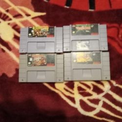 Super Nintendo Games 