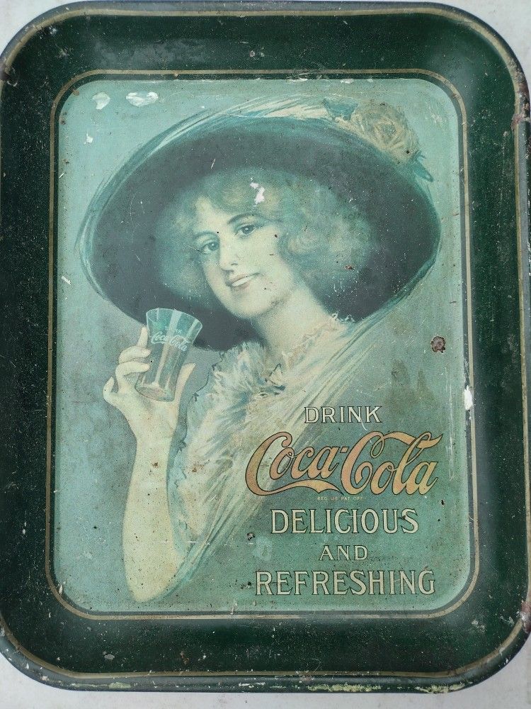 Coca Cola Metal Tray