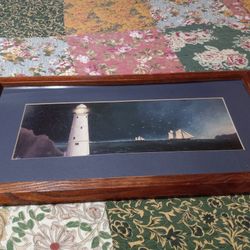 Lighthouse & Sailboats