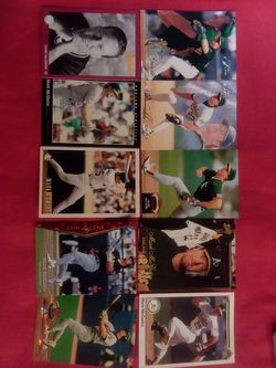 10 Mark McMgwire Baseball Cards