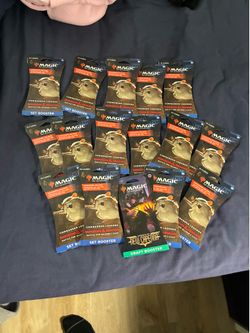 Magic the Gathering: D&D battle for Baldurs Gate booster packs