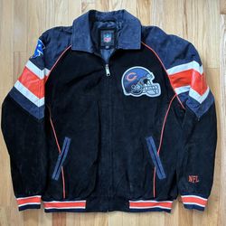 Chicago Bears NFL Embroidered Jacket Men’s Size XL  