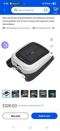 Betta Swift Solar Power Pool Skimmer