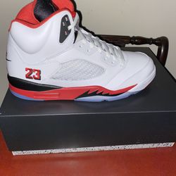 Air Jordan RetrO 5 Fire Red 