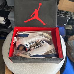 2016 JORDAN 3 RETRO OG “True Blue” 8.5