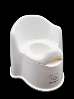 BabyBjörn Potty Chair – White/Gray