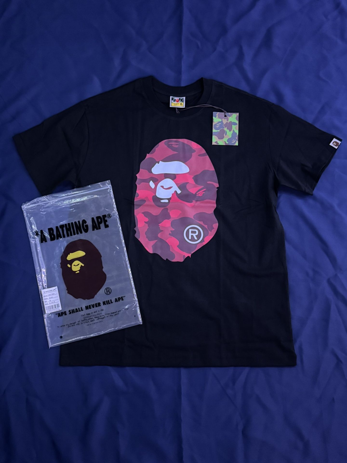 Men's BAPE Camo Big Ape Head Tee