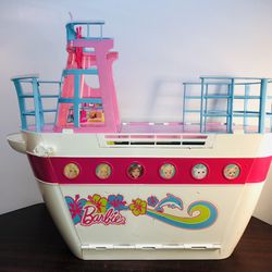 Mattel Barbie Sister Cruise Ship Boat Yacht 2011 Incomplete Doll Play Set