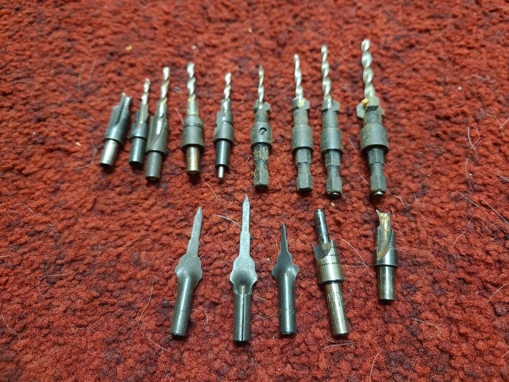 Screw Countersink Assortment Lot Everything Pictured $8
