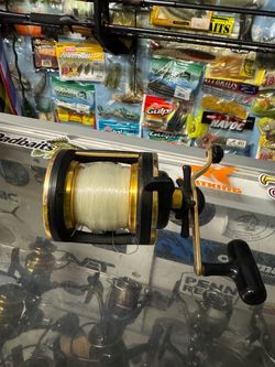 Murrieta Daiwa Sealine 40 star drag salt water fishing combo.
