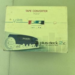 Plusdeck 2C PC Cassette Deck Tape Converter MP3 Internal Drive 