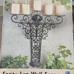 BRAND NEW - Santa Luz Wall Since (Candle Holder)