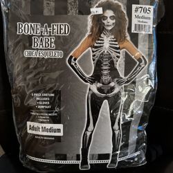 Adult Skeleton Costume