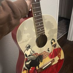 Off Brand Acoustic Guitar 