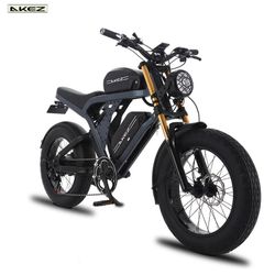 Akez King Kong 30 mph ebike electric full suspension moped super73 killer new 4 miles