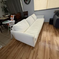 2 WHITE COUCHES FOR SALE !!