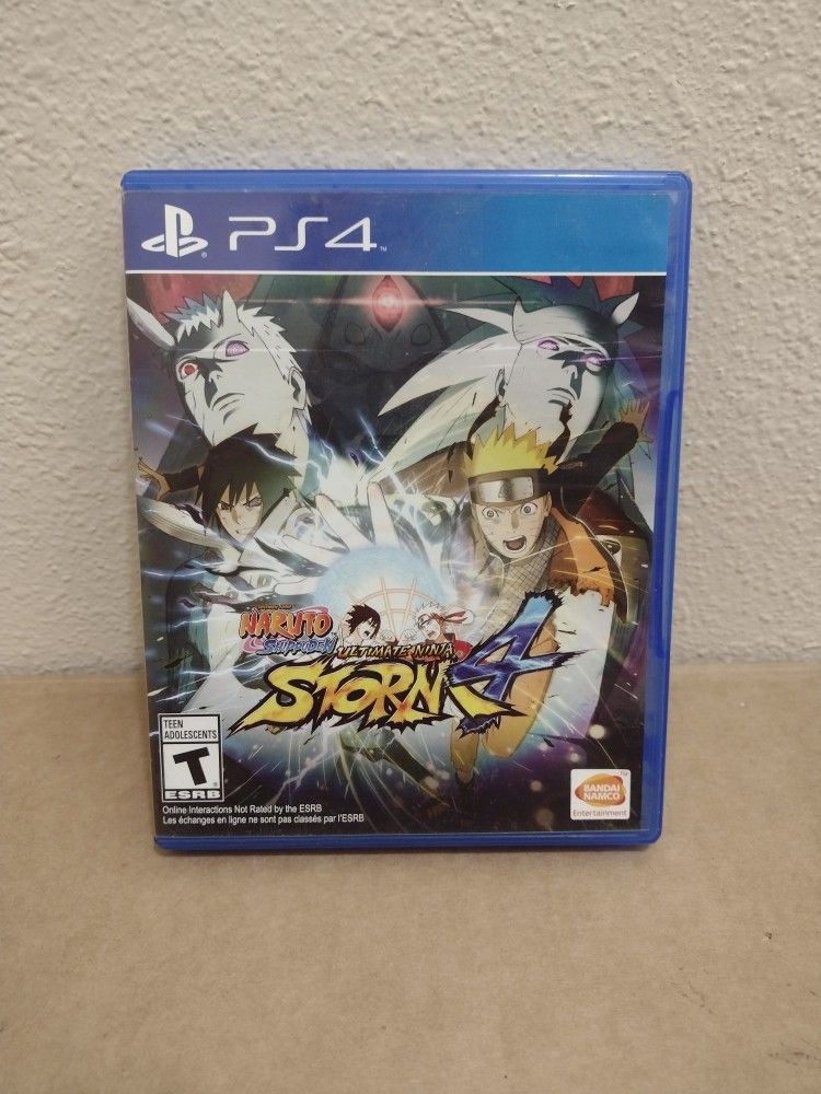 Naruto Shippuden Ultimate Ninja Storm 4 Ps4