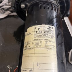 AO Smith / Century Electric Motor – 2 HP, 230V, Single Phase