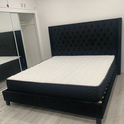 $599 Brand New King Bed Frame With Mattress (Read Description Below)