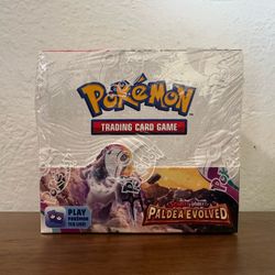 Pokemon Scarlet and Violet Paldea Evolved Booster Box