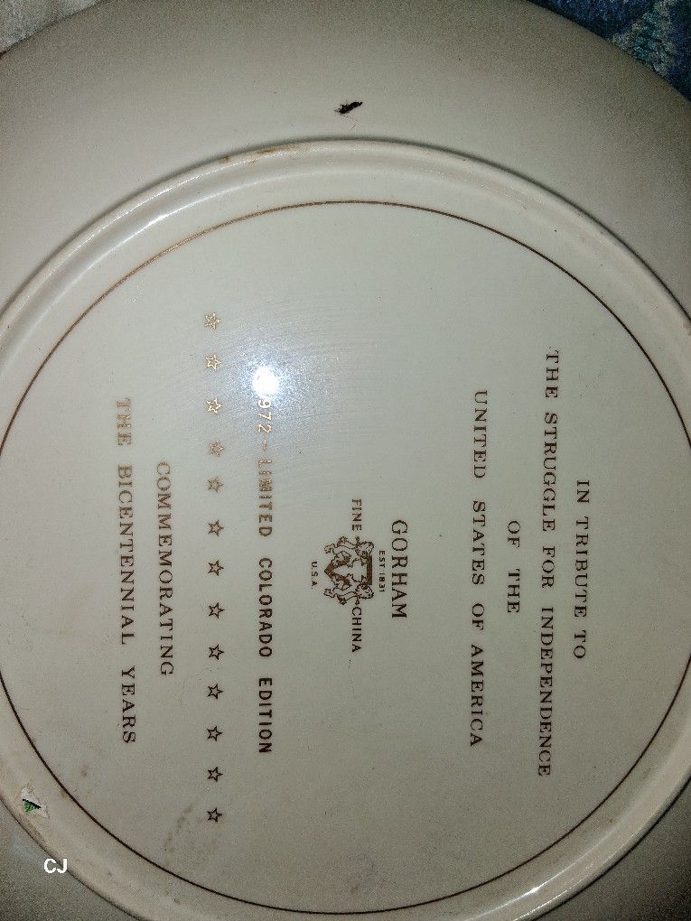 Collectors Plate
