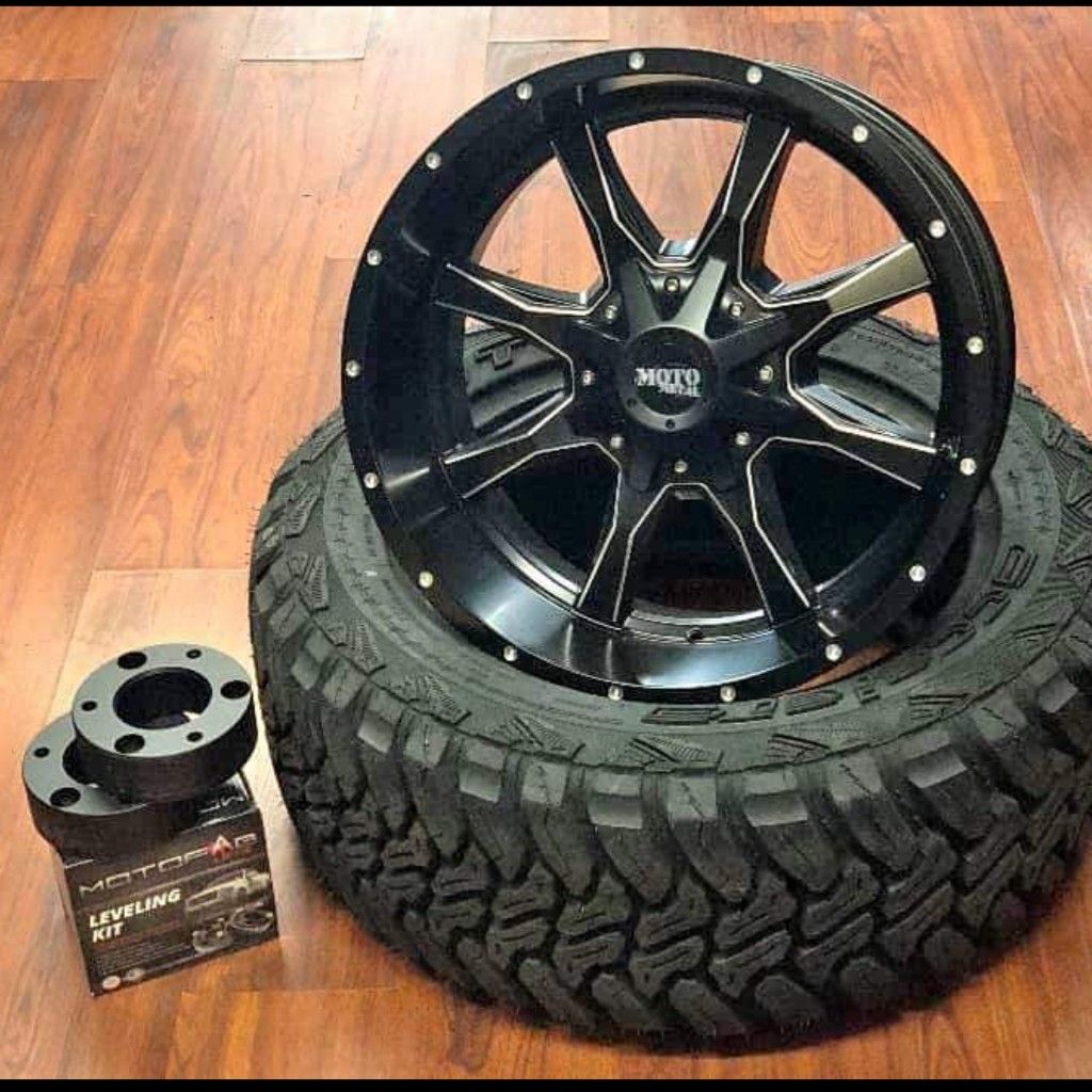 Tires and wheels n leveling kit installation special