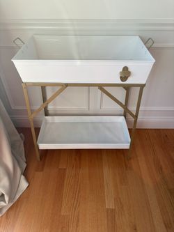 Galvanized Metal cart