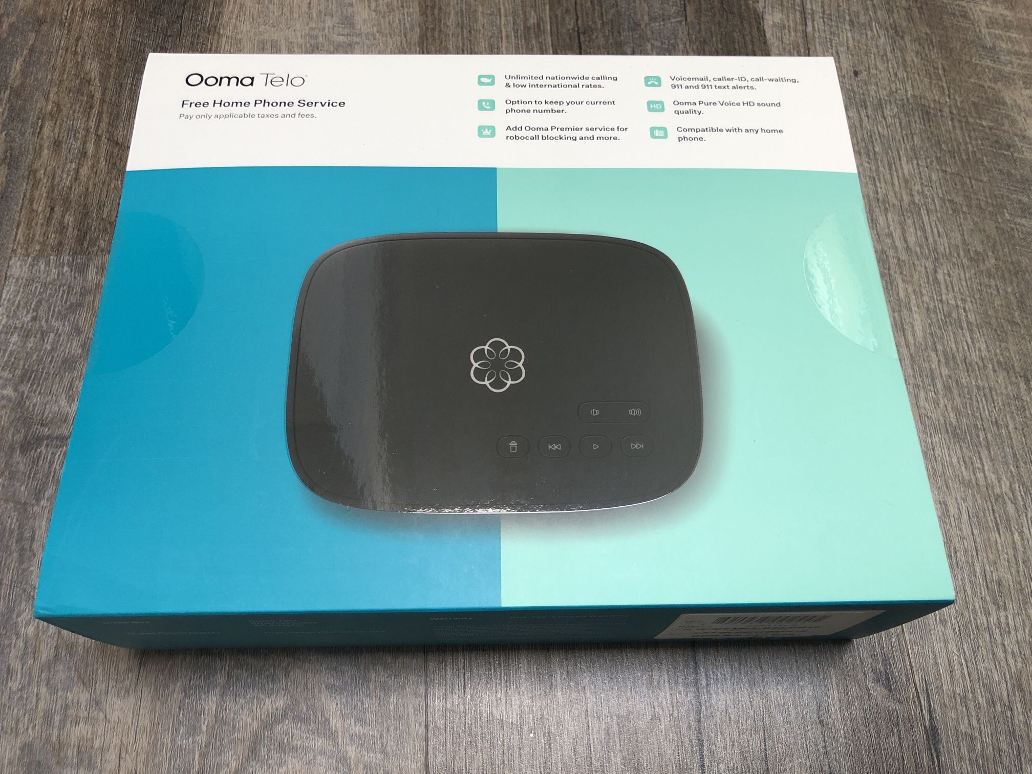 Ooma Telo - Free VOIP Home Phone - NIB