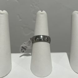 Sz 6 1/2 Stainless Steel Ring
