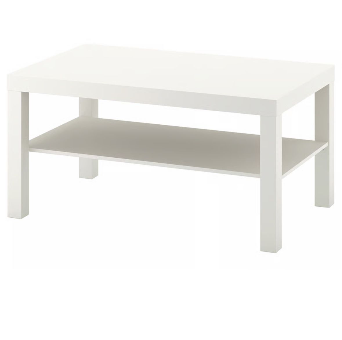 IKEA Coffee table, white, 35x22x18"