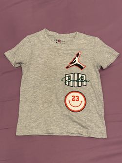 Jordan Air 23 Gray Graphic T-Shirt